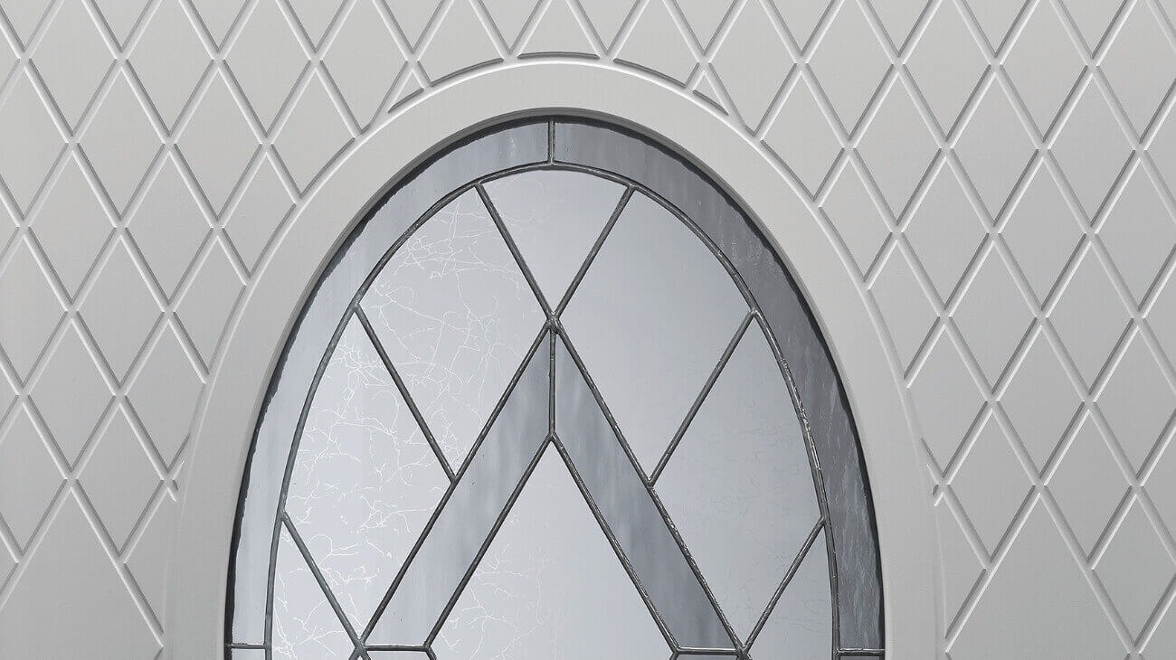 Vetro decorato